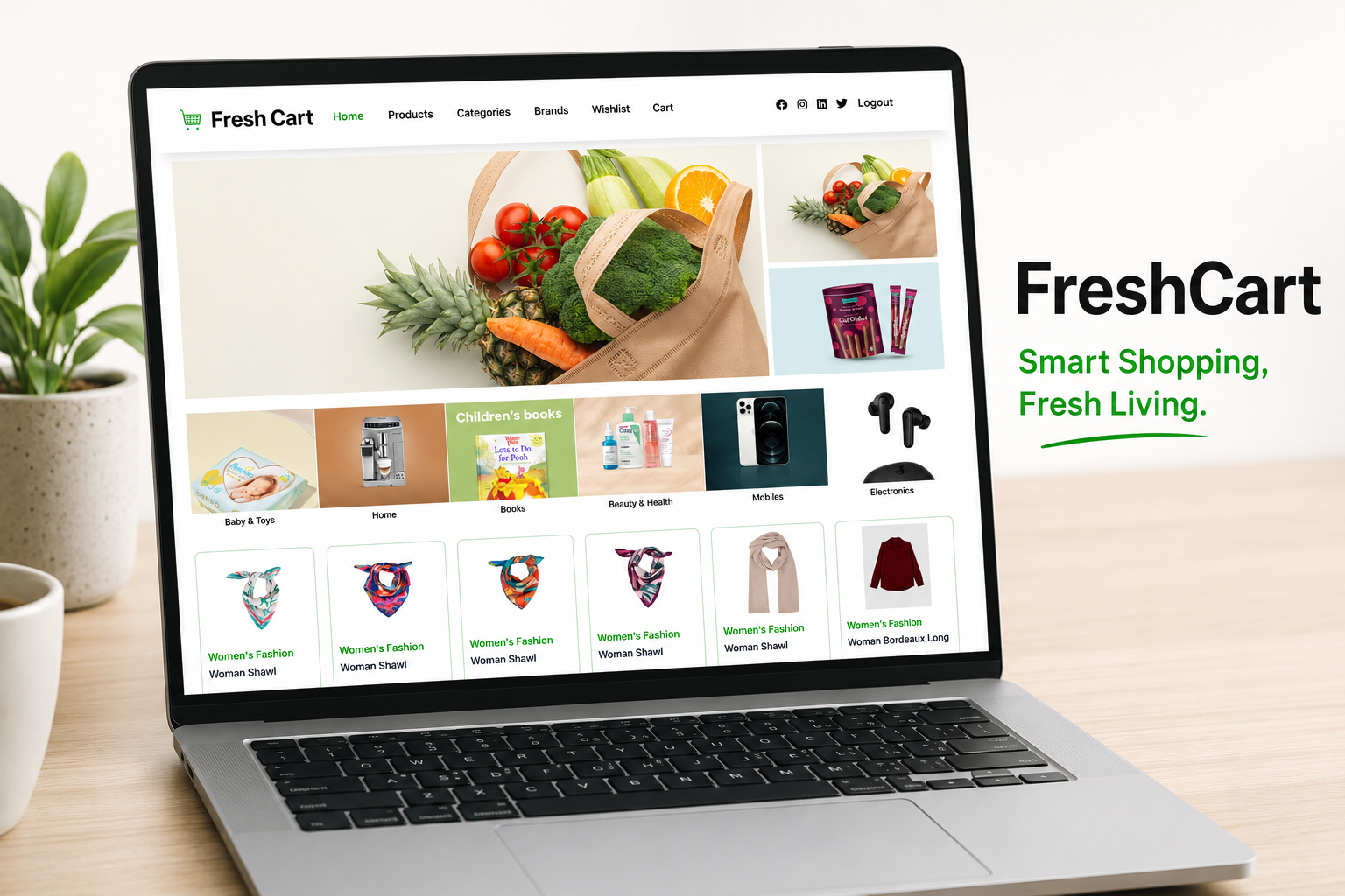 E-Commerce Platform — React store with Redux